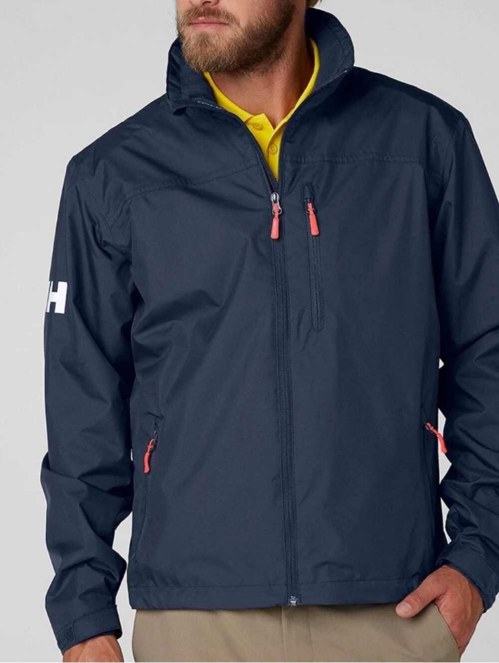 Helly Hansen Men's Crew Lined Fall/Spring Jacket - M